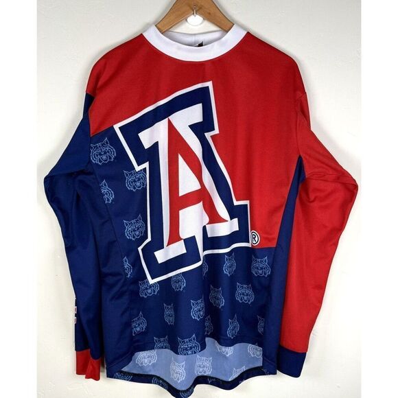 Arizona Wildcats Cycling Jersey Mens Extra Large  XL Adrenaline Promotions - Picture 1 of 7